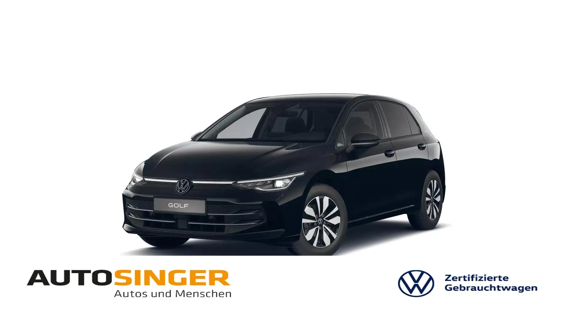 Volkswagen Golf VIII Goal 1,5 eTSI DSG *NAVI*AHK*LED*ACC* Schwarz - 1
