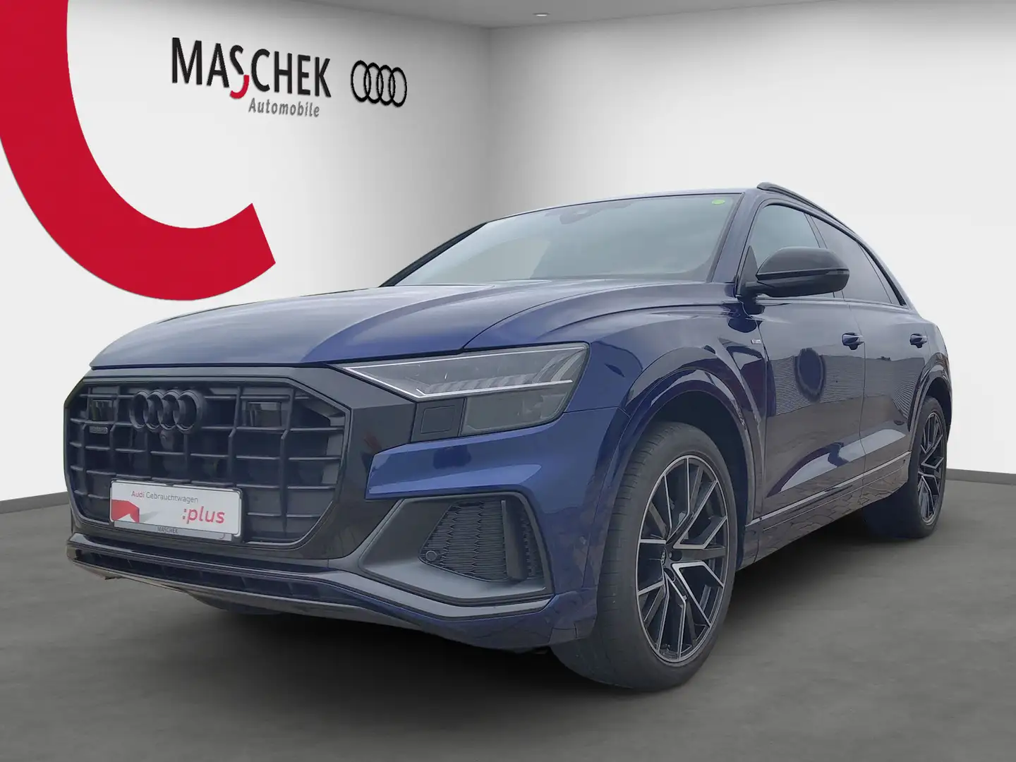 Audi Q8 3x S line 50 TDI tiptronic Black Allradlenk B&O Pa Blau - 2