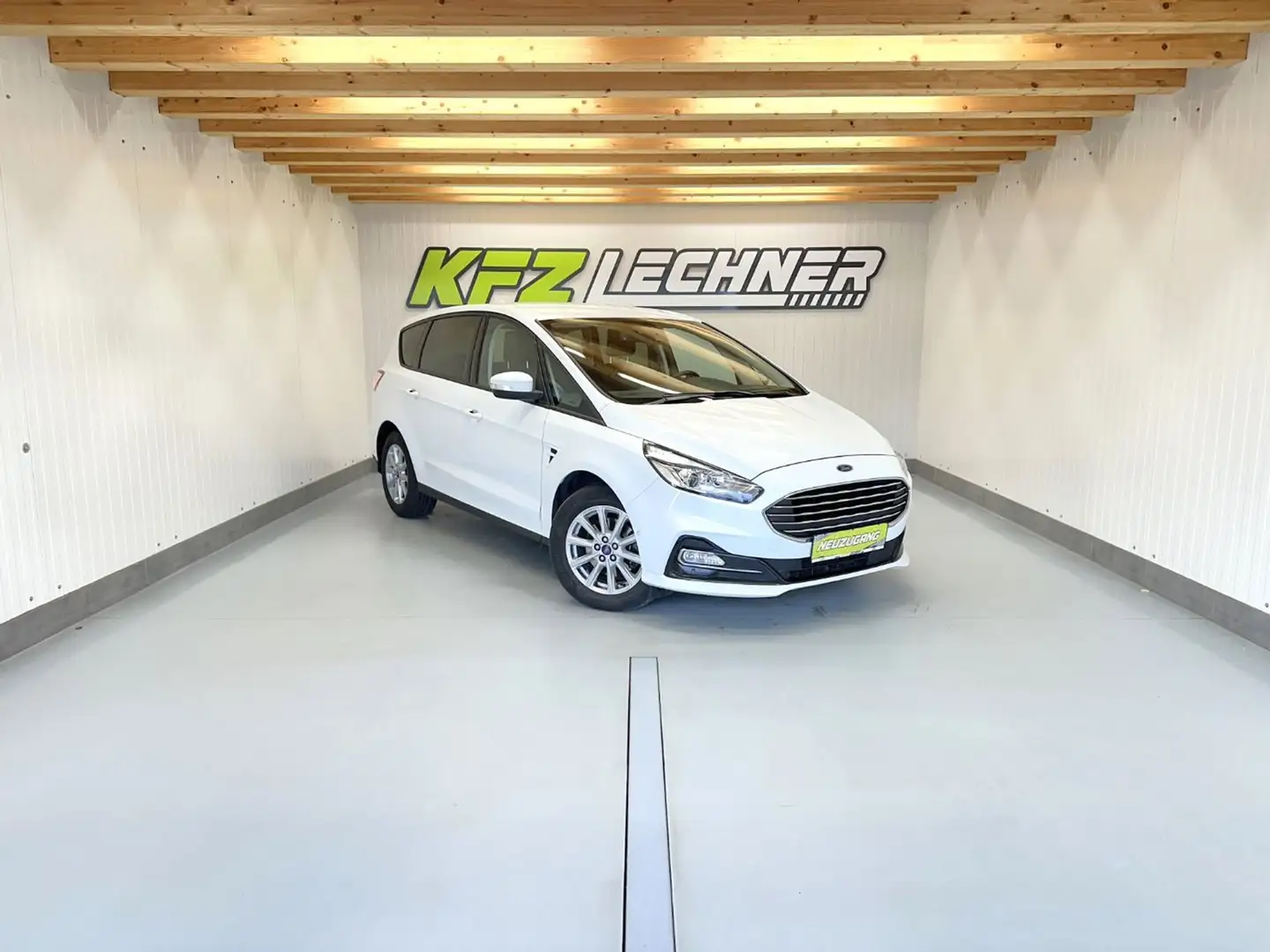 Ford S-Max 2.0 EcoBl. Aut."SITZH*NAVI*CARPLAY*DAB" Weiß - 1