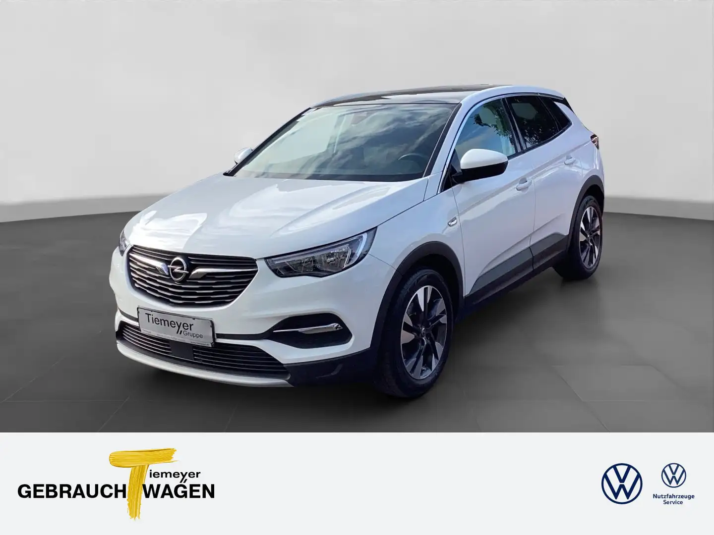 Opel Grandland 1.2 T INNOVATION PANO NAVI LM18 Blanc - 1