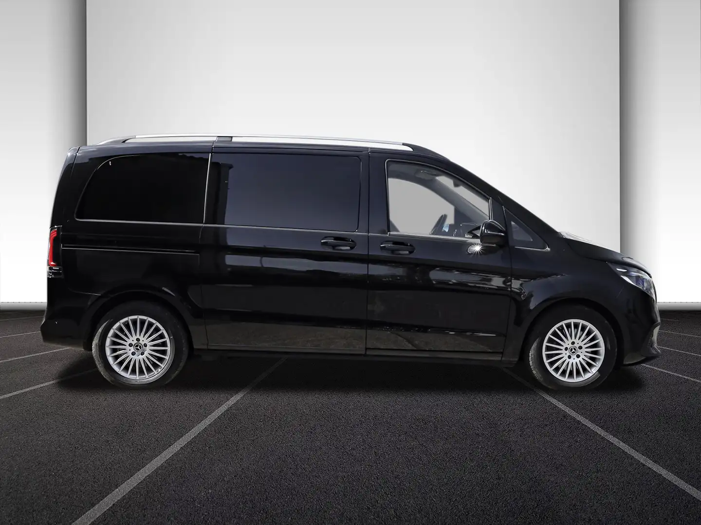 Mercedes-Benz V 220 d STYLE kompakt,6Sitzer,Distronic,AHK Schwarz - 2