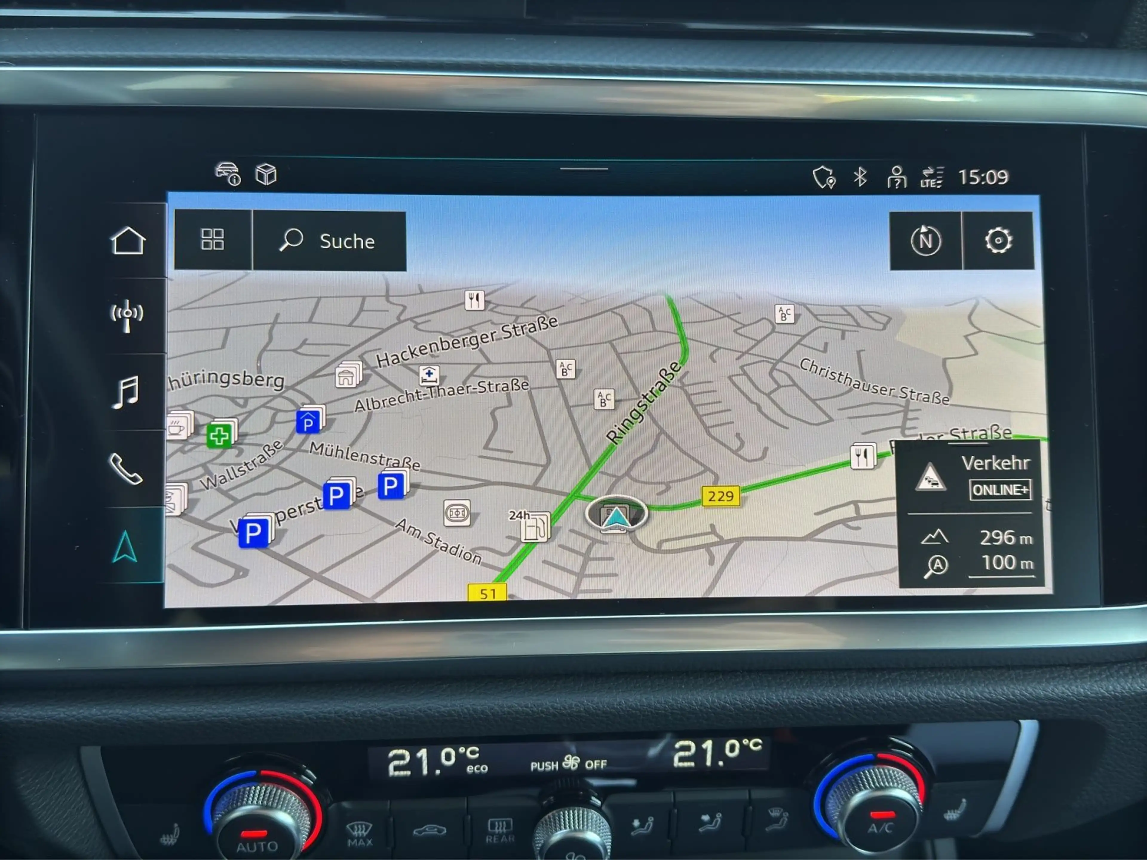 Audi Q3 35 TDI S LINE LEDER LM18 KAMERA VIRTUAL — photo 9