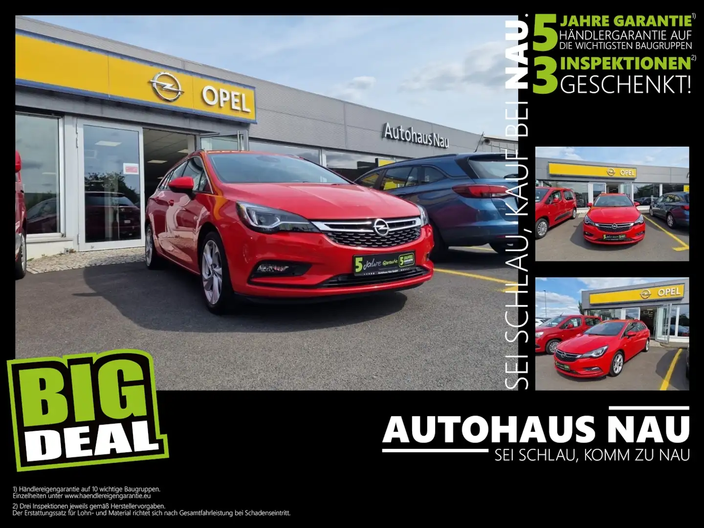 Opel Astra K ST 1.4 T INNOVATION incl.Big Deal Paket Rood - 1