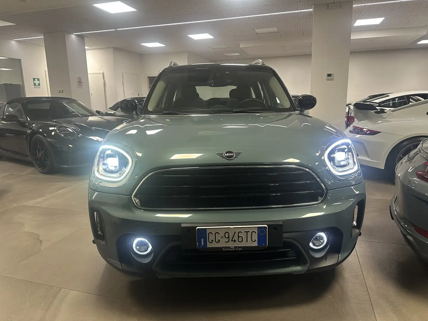 MINI Cooper D Countryman 2.0 Hype AUT. CAMERA PORTELLONE KEYLESS Verde - 2