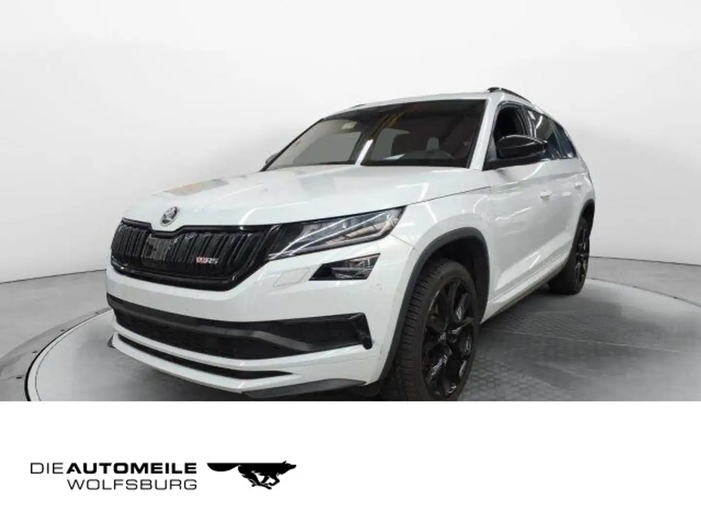 Skoda Kodiaq RS 2.0 TDI 4x4 DSG PANO/AHK/360/TRAILER Weiß - 1