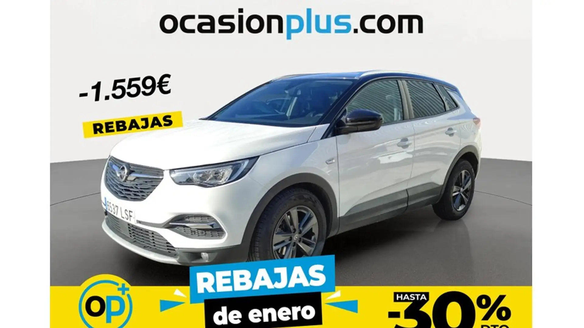Opel Grandland X 1.2T S&S Design Line 130 Weiß - 1