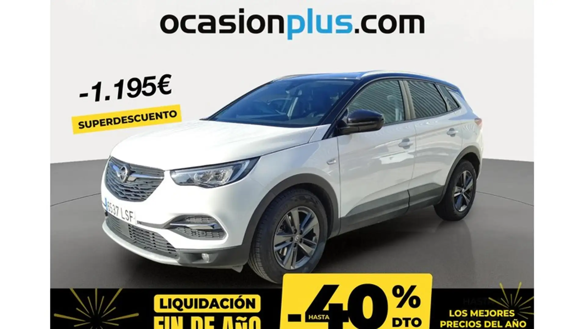 Opel Grandland X 1.2T S&S Design Line 130 Blanc - 1