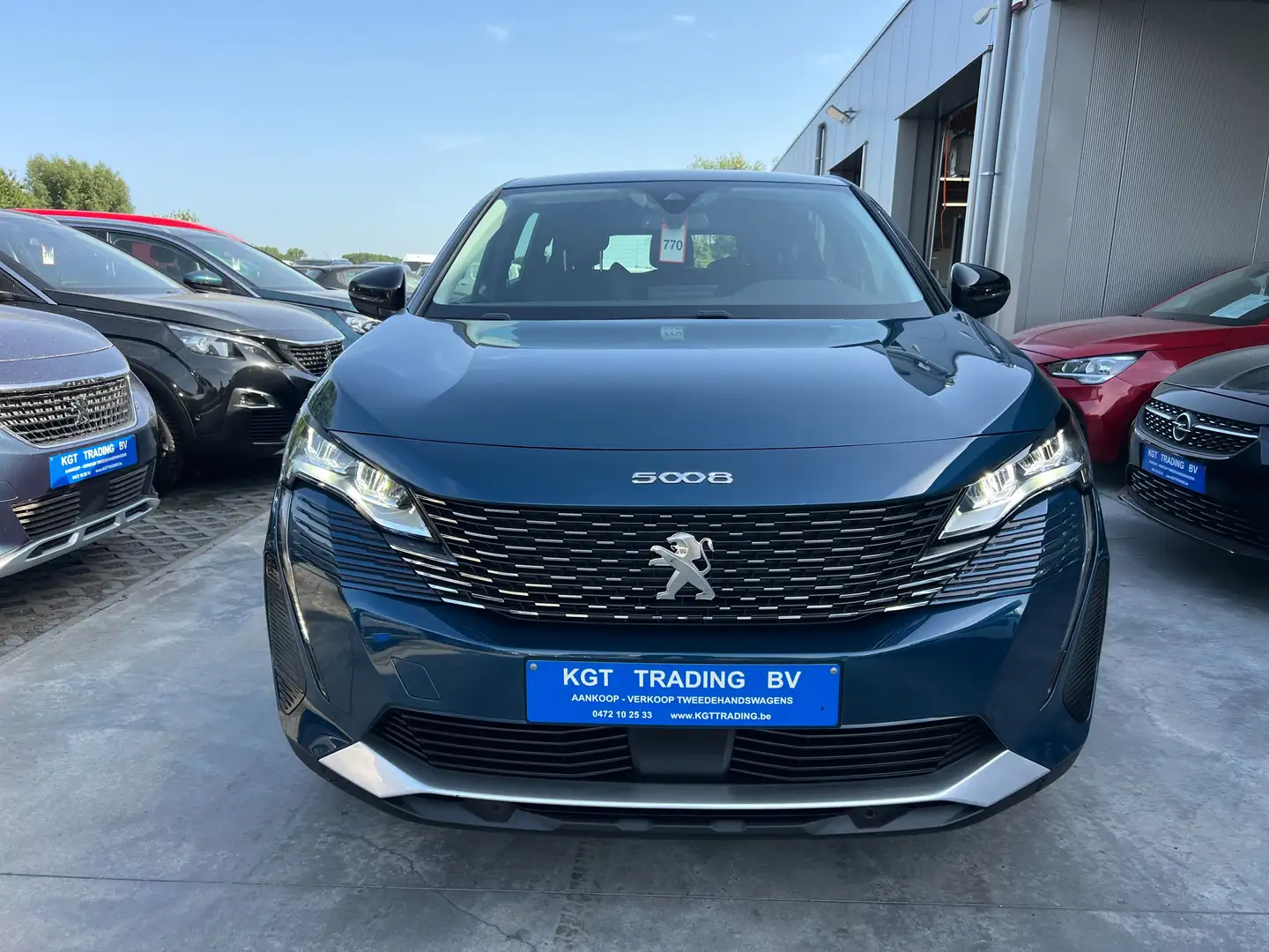 Peugeot 5008 1.2i 7 ZETELS CAMERA CARPLAY FULL LED PDC BLUETOOT Blauw - 2