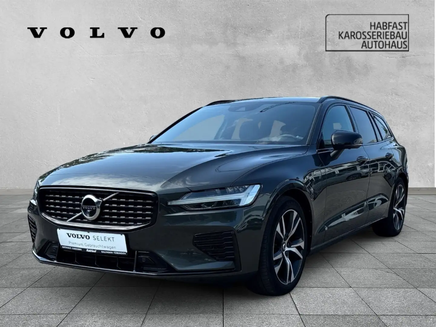 Volvo V60 R Design Recharge Plug-In Hybrid AWD T6 Twin Engin Grau - 1