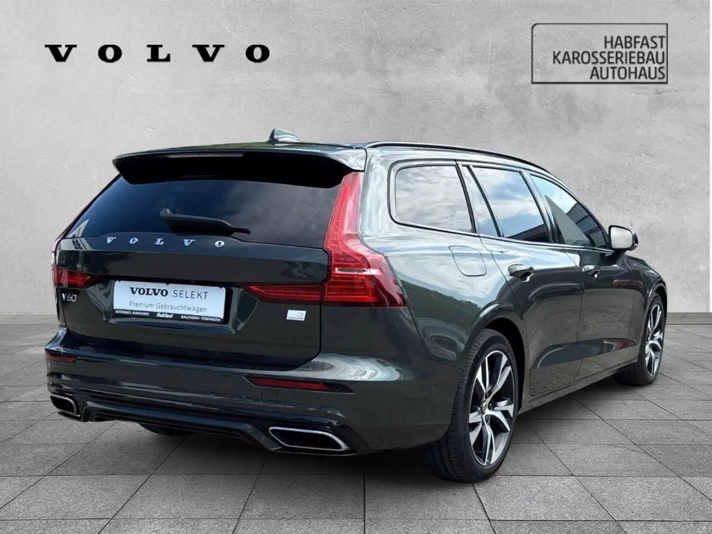 Volvo V60 R Design Recharge Plug-In Hybrid AWD T6 Twin Engin Grau - 2