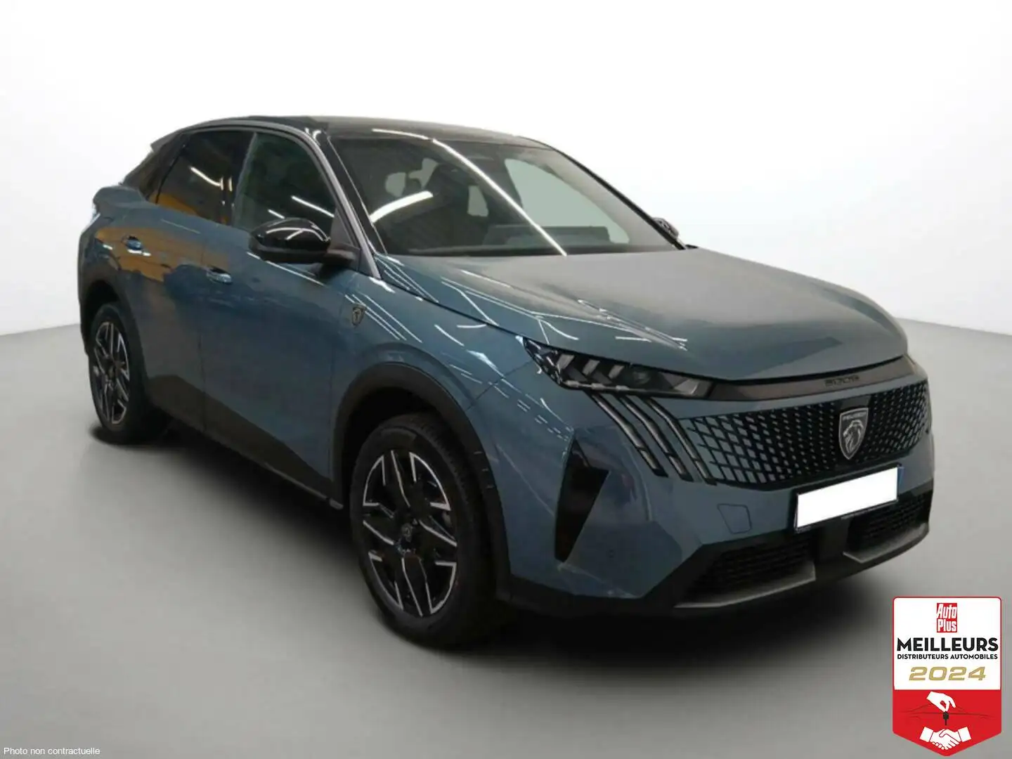 Peugeot 3008 Hybrid 136 e-DCS6 Allure Bleu - 2