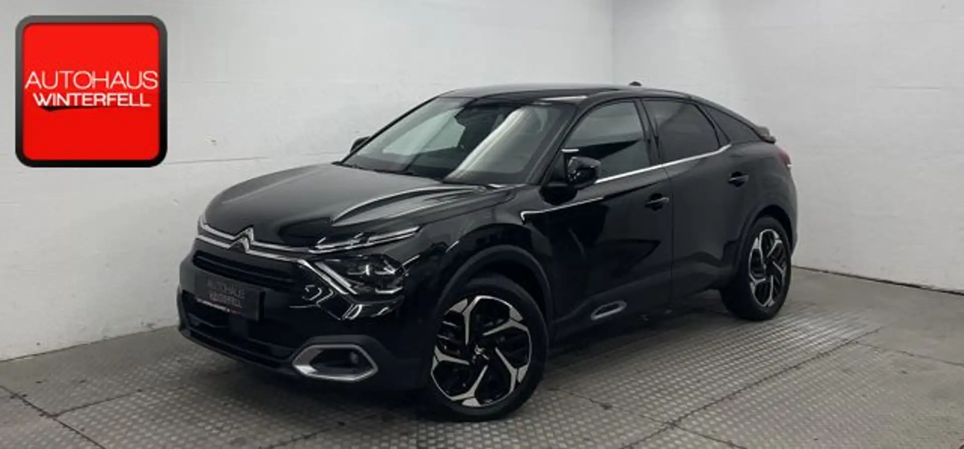 Citroen C4 PureTech 130 EAT8 MAX 360+HUD+ACC+LED+CARPLAY Zwart - 1