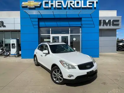 White 2008 INFINITI EX35 SUV / Crossover All-Wheel Drive Automatic