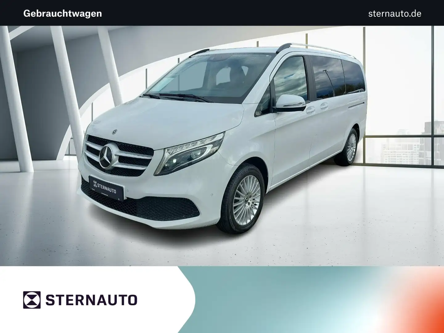 Mercedes-Benz V 250 V 250 d 4MATIC ED. Lang PANO LED BURMESTER NAVI Blanc - 1