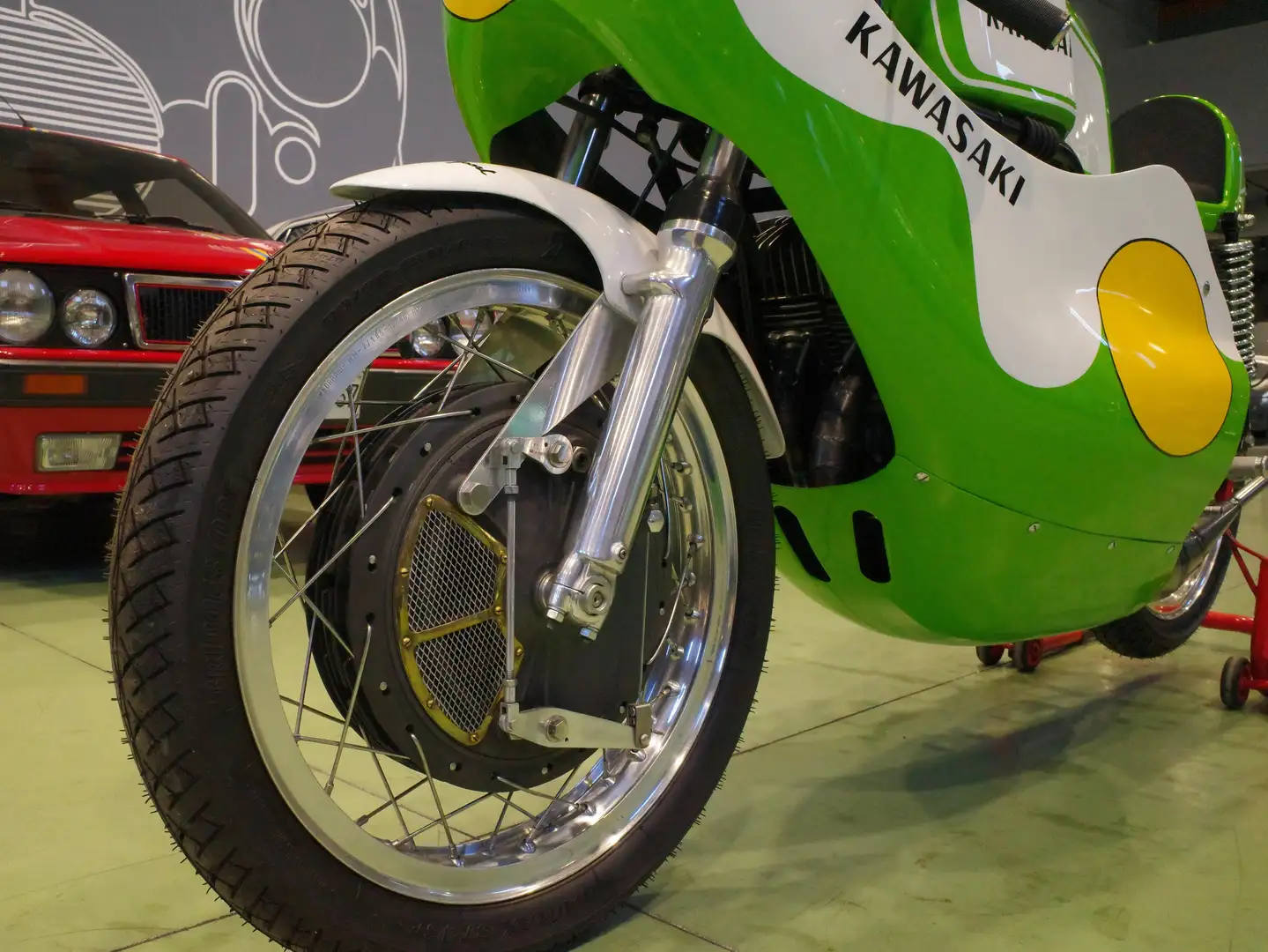 Kawasaki 500 H1 500H1R Verde - 2