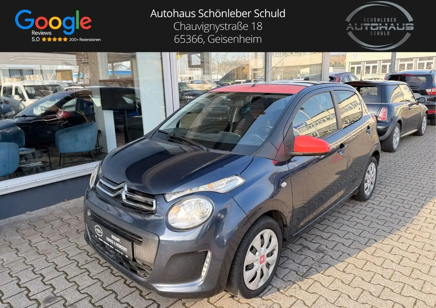 Citroen C1 VTi 68 ETG Feel *1. HAND*15600 KM*KLIMA*AUTOM Bleu - 1