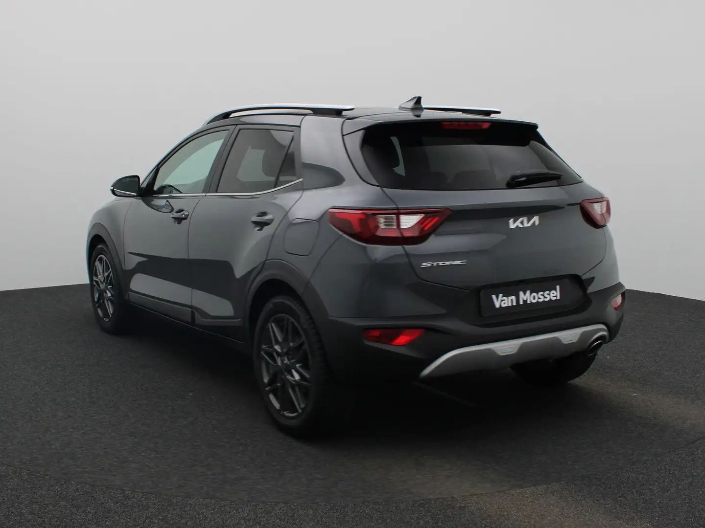 Kia Stonic 1.0 T 100 Black Edition Gris - 2