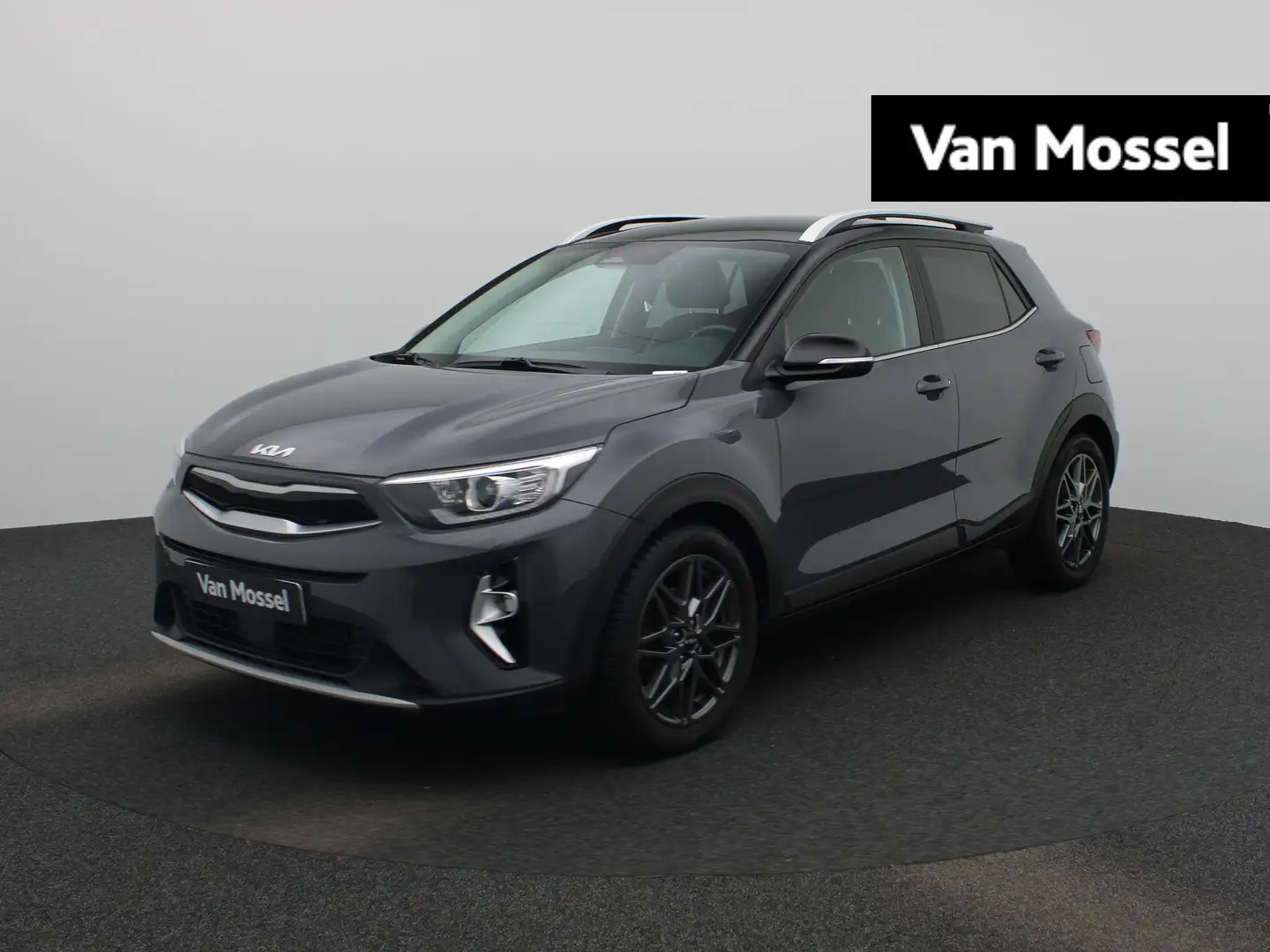 Kia Stonic 1.0 T 100 Black Edition Grijs - 1