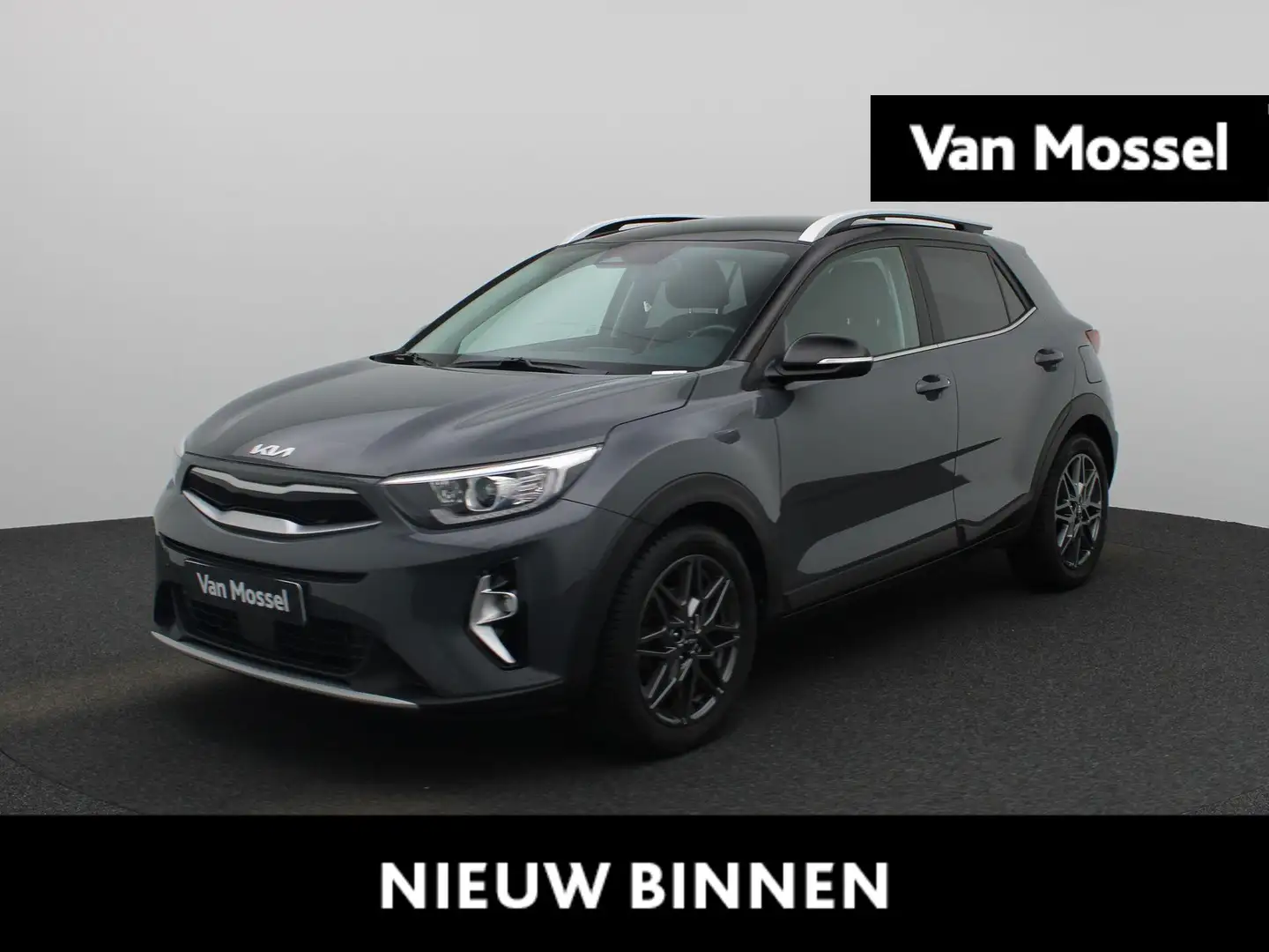 Kia Stonic 1.0 T 100 Black Edition Gris - 1