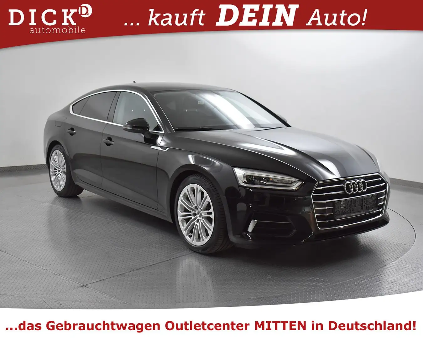 Audi A5 SB 35d S-Tr Sport S LINE 18"+5SIZ+NAV+XEN+SHZ Schwarz - 1