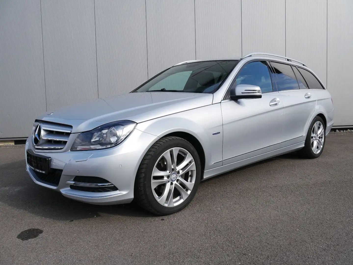 Mercedes-Benz C 180 T CGI AVANTGARDE   AHK/Steuerkette neu Silber - 1