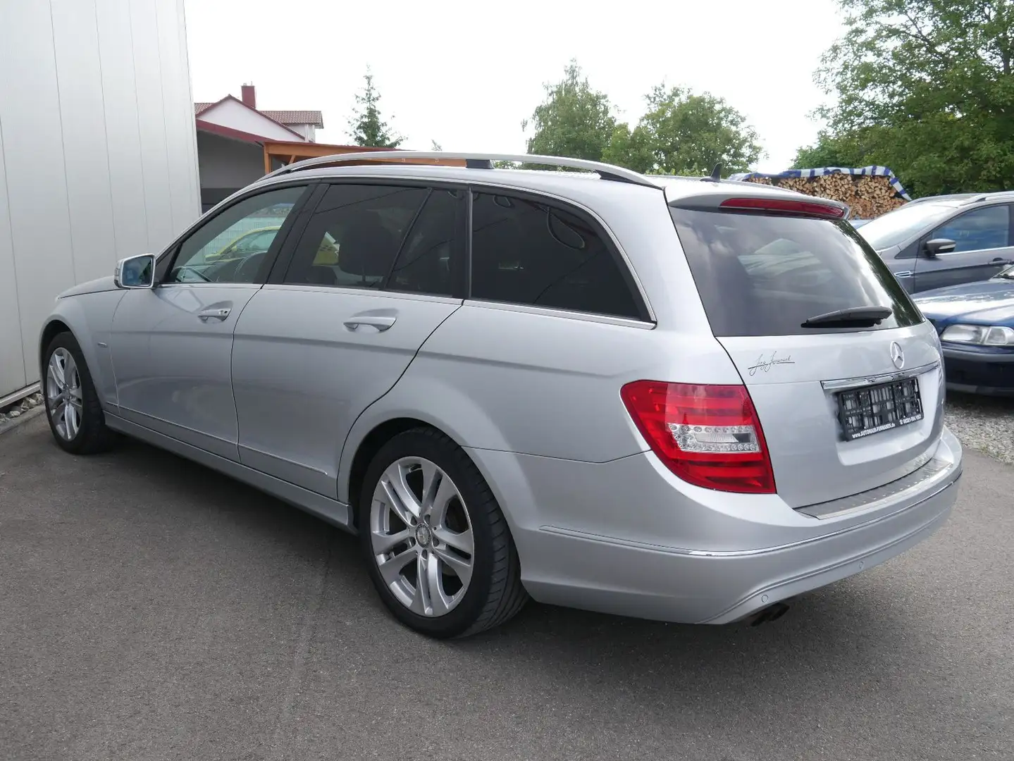 Mercedes-Benz C 180 T CGI AVANTGARDE   AHK/Steuerkette neu Silber - 2