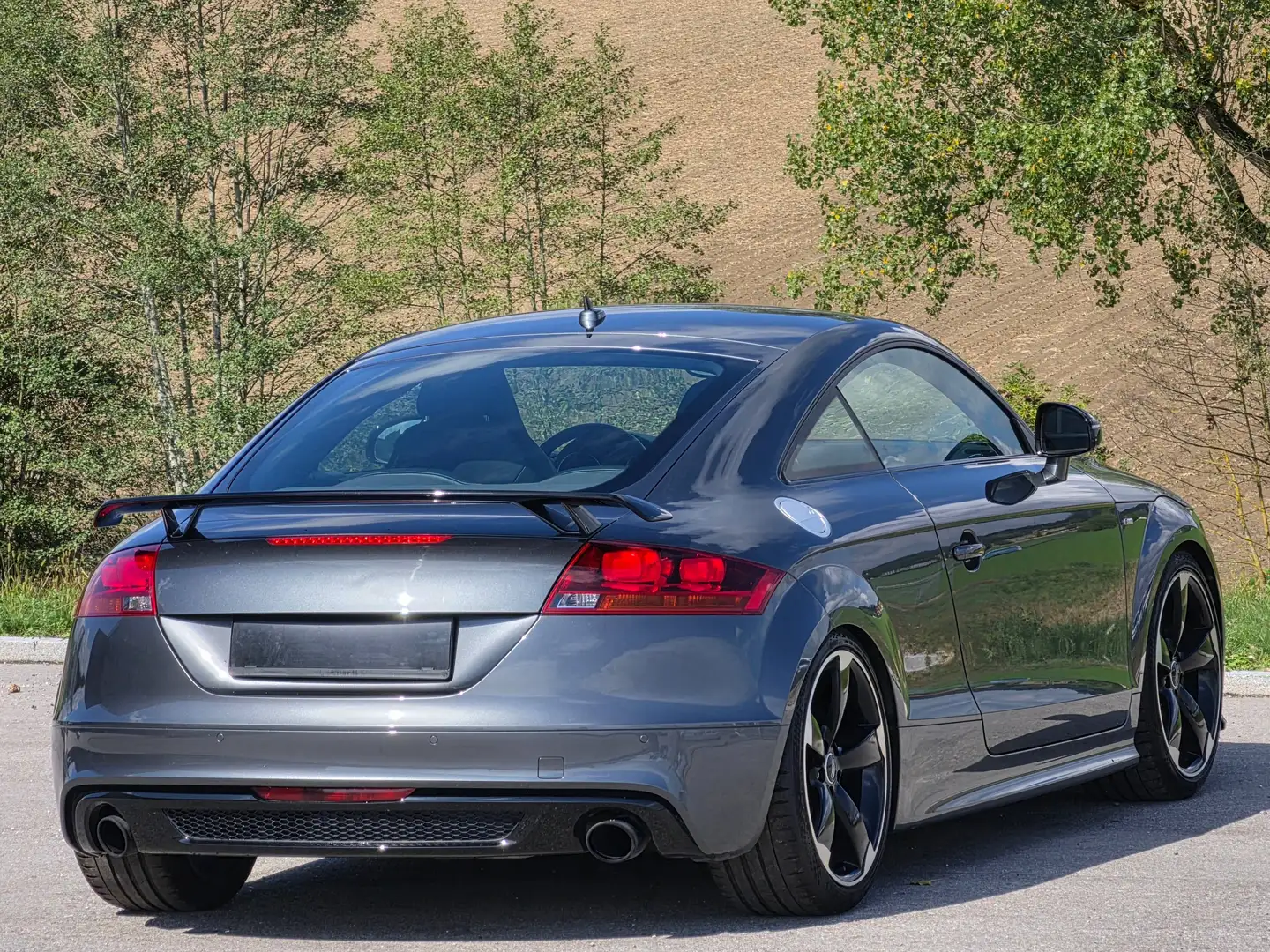 Audi TT 2.0 TFSI Coupe Quattro* Automatik* Navi* Sitzheizung* Leder* Grau - 2