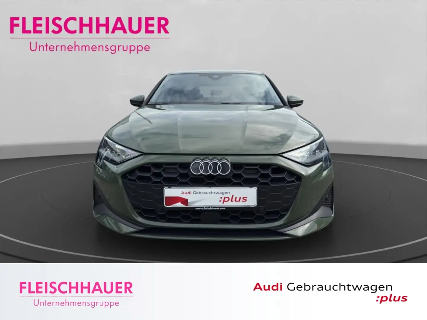 Audi A3 Sportback 35 TDI LED+AHK+NAVI+CARPLAY+DSP+PDC V&H+ Groen - 2