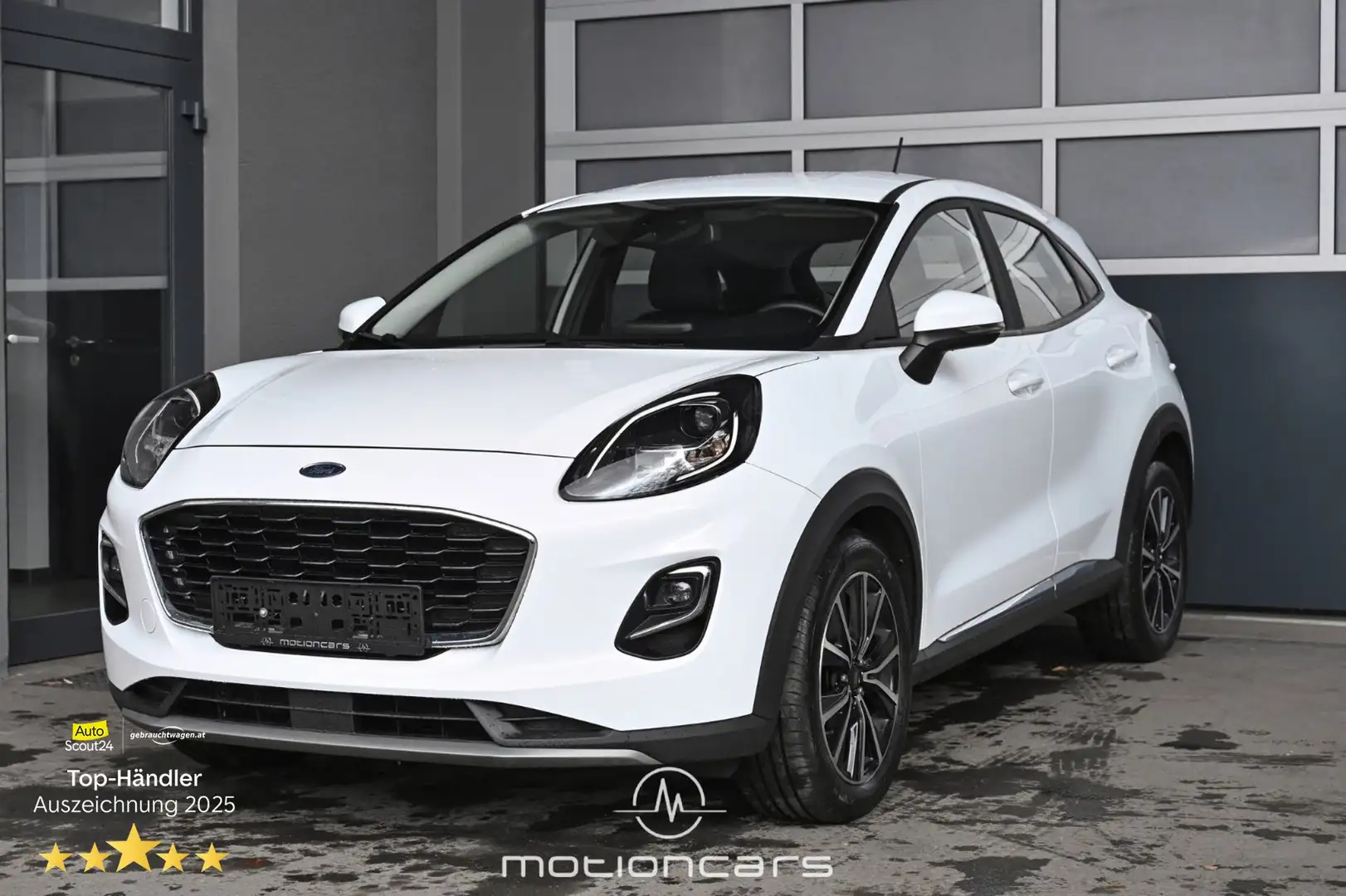 Ford Puma 1.5 EcoBlue Pickerl NEU Weiß - 1