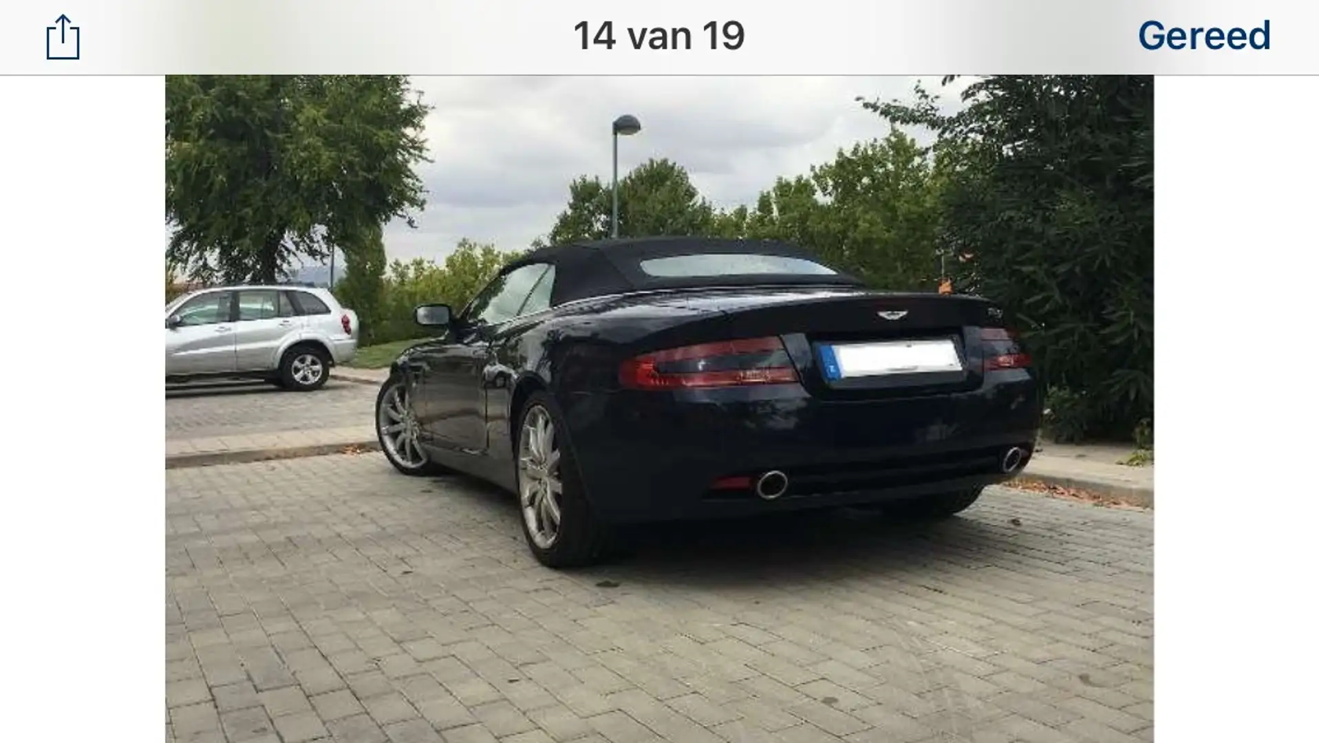 Aston Martin Volante DB9 Touchtronic 2 Blau - 1