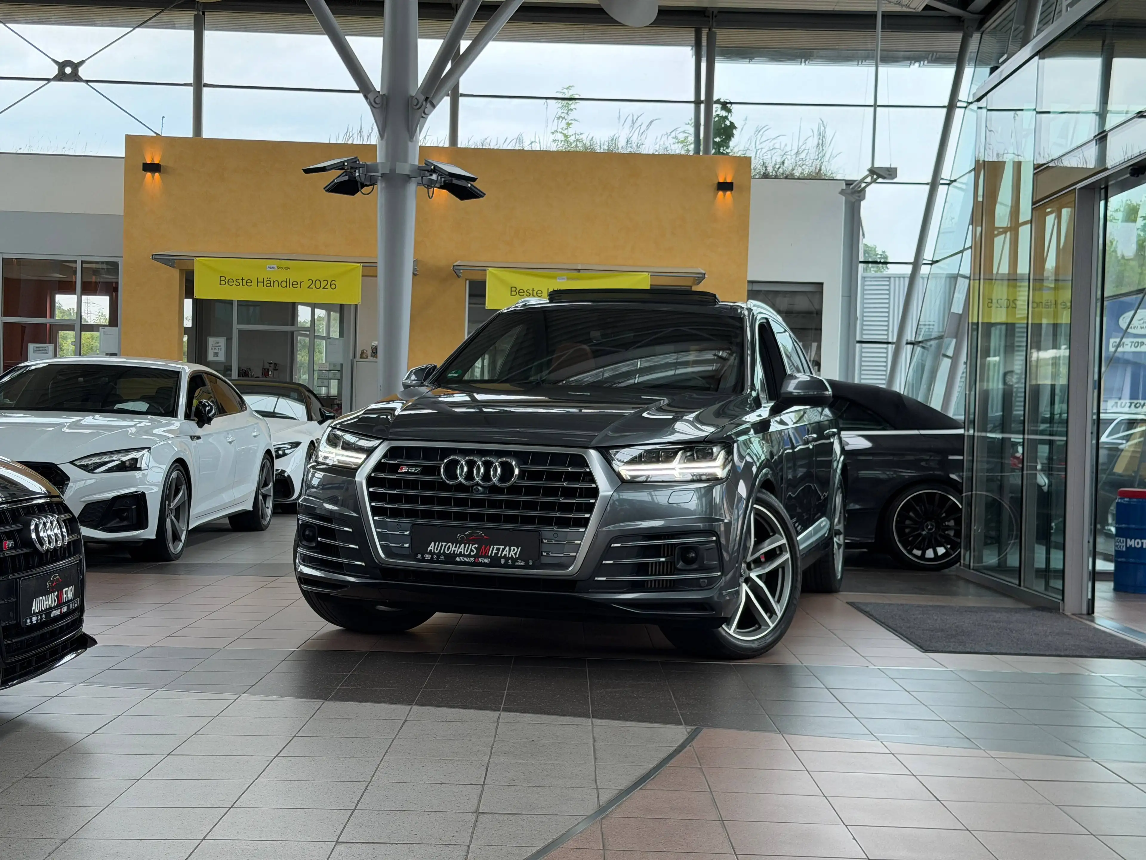 Audi SQ7 4.0 TDI Matrix Nachtsicht Bose Advanced 360° 21"