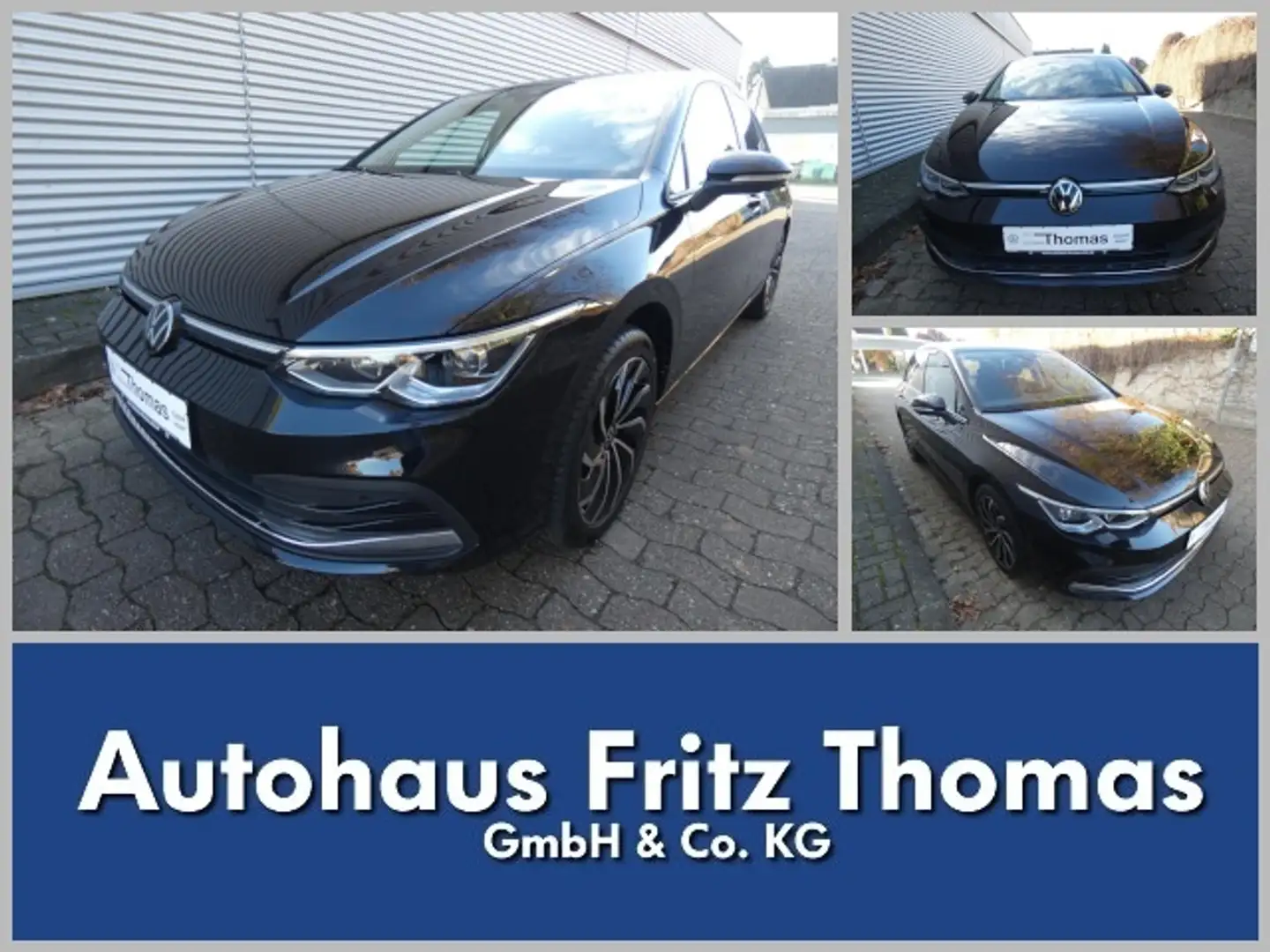 Volkswagen Golf VIII 1.5 eTSI DSG Move LED Navi AHK SHZ PDC Klima Schwarz - 1
