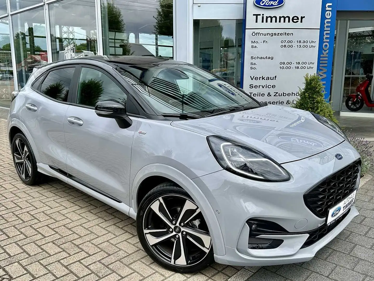 Ford Puma 1.0 EcoBoost Hybrid Aut. ST-LINE X Grau - 1