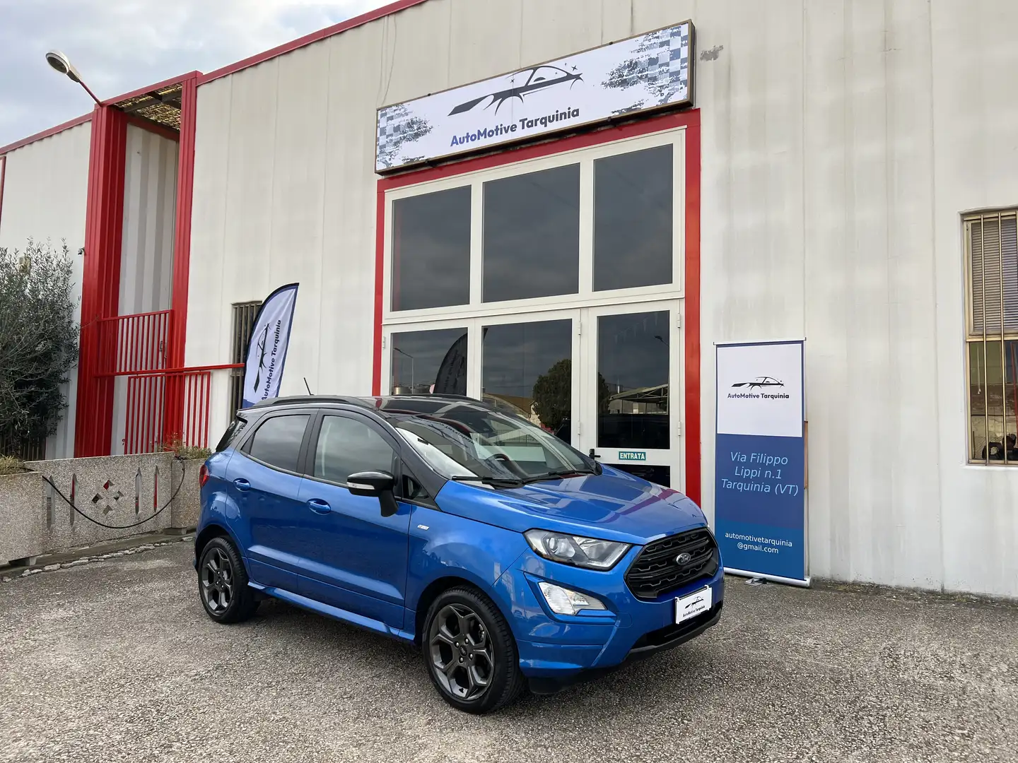 Ford EcoSport 1.5 Ecoblue 95cv ST-LINE B-COLOR OK NEOPATENTATI Azul - 1