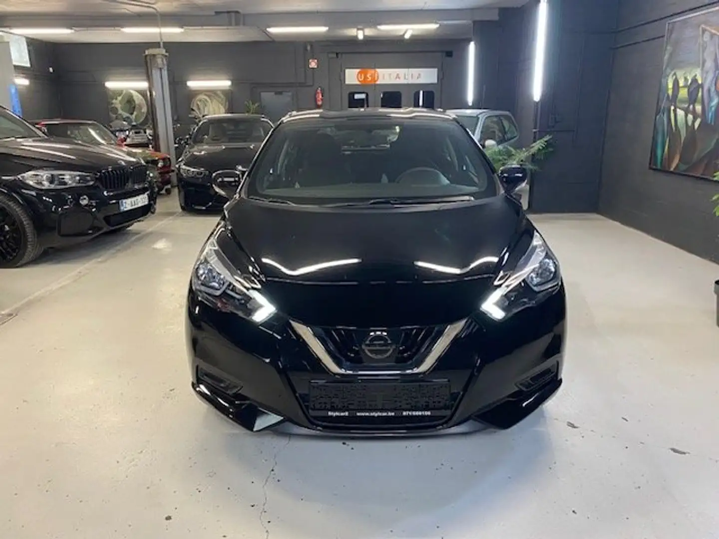 Nissan Micra Micra 1.0i IG **VERSION TEKNA**12 MOIS DE GARANTIE Zwart - 2