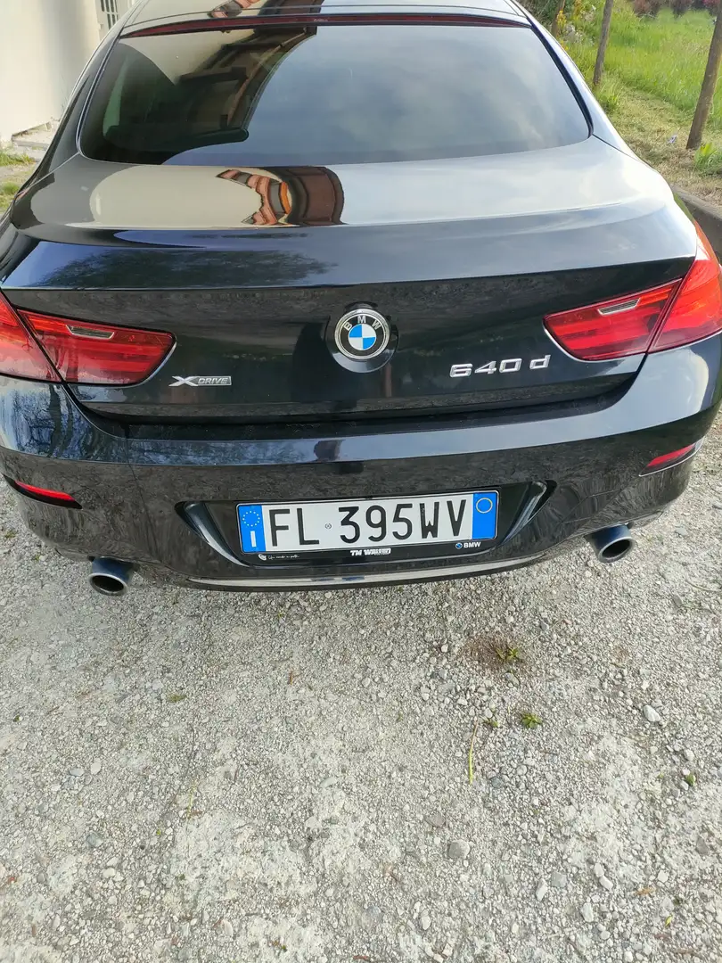BMW 640 Serie 6 F06 2017 Gran Coupe 640d xdrive auto Nero - 1