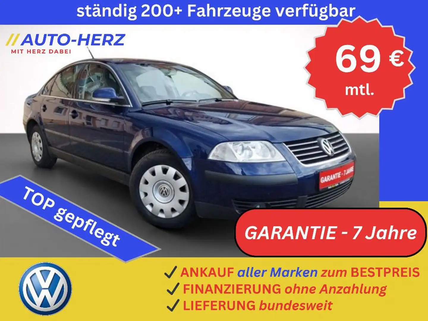 Volkswagen Passat Lim Comfortline *KLIMAAUTO.+PDC+TEMPO.* Blau - 1