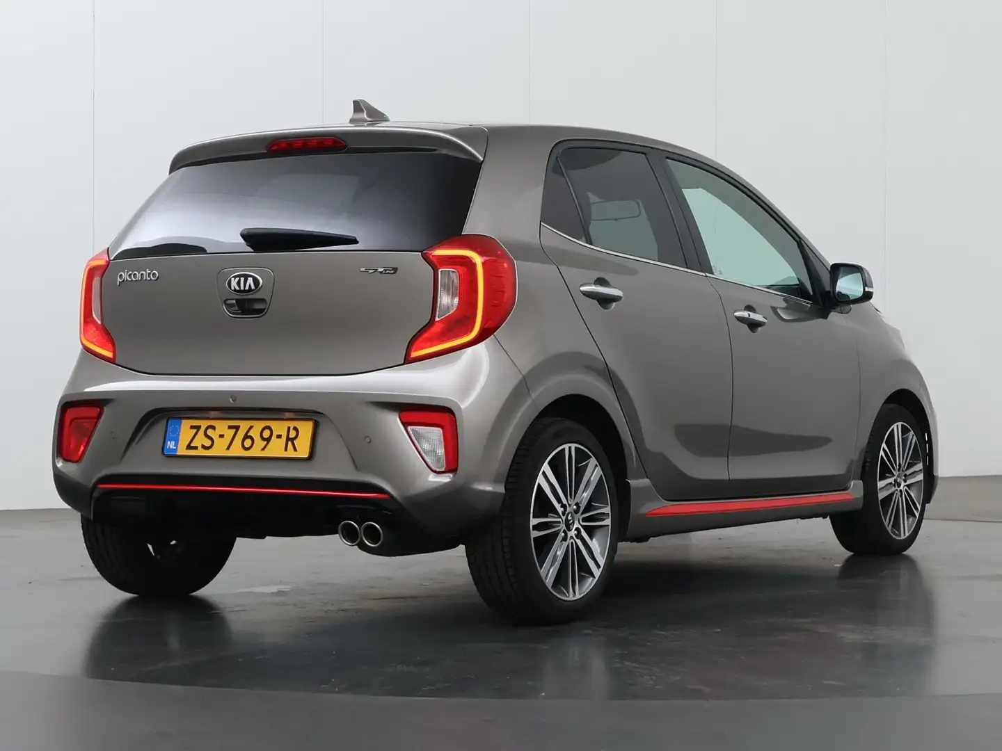 Kia Picanto 1.0 T-GDI GT-Line | Lederen Bekleding | Stoel/Stuu Gris - 2