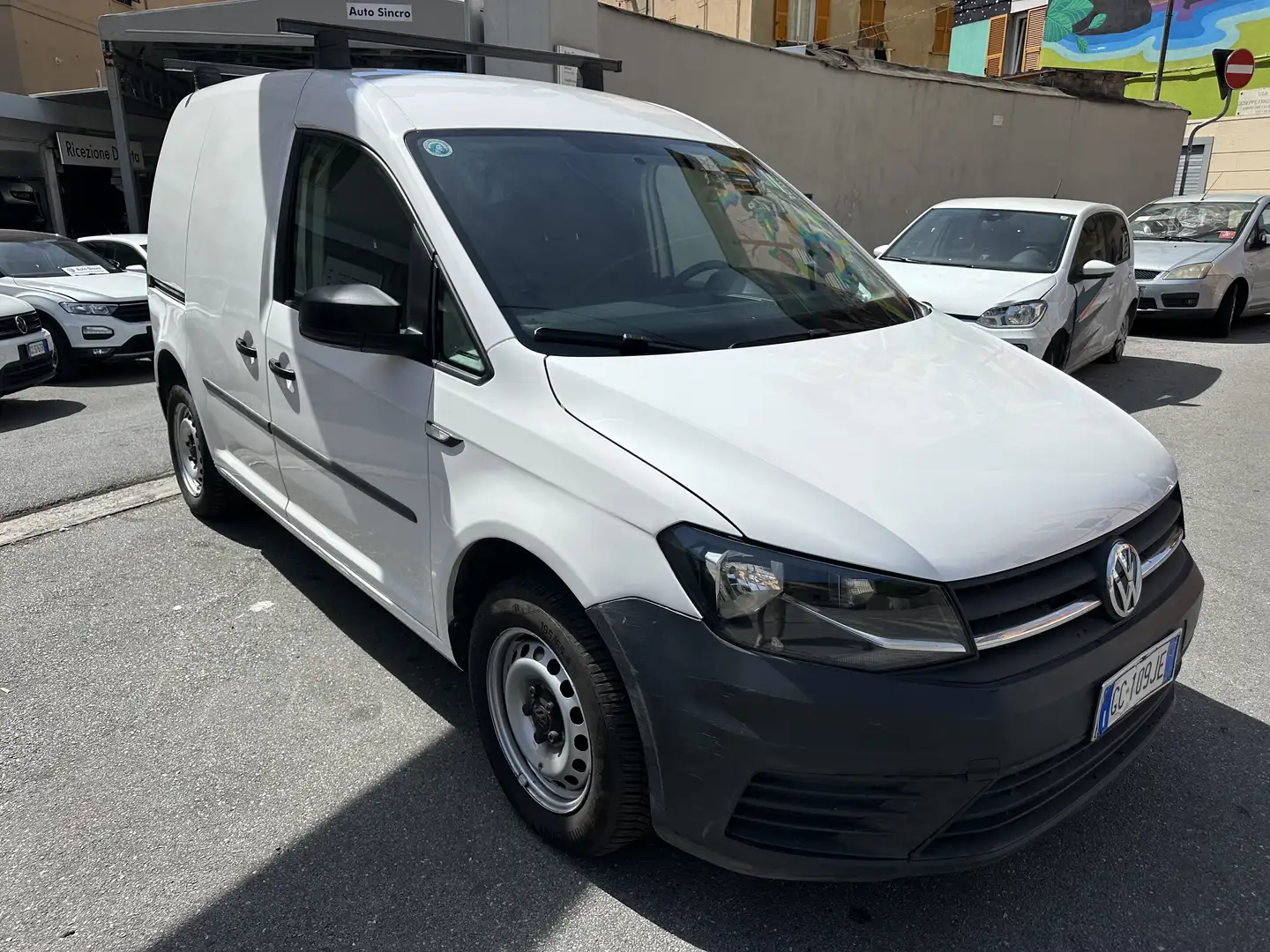 Volkswagen Caddy 2.0 TDI 102 CV VAN Bianco - 2