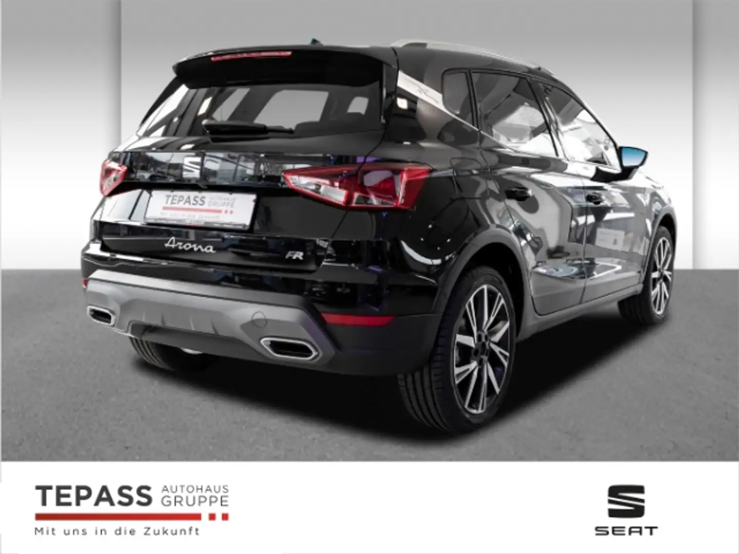 SEAT Arona 1.0 TSI FR LED NAVI SHZ PDC Zwart - 2
