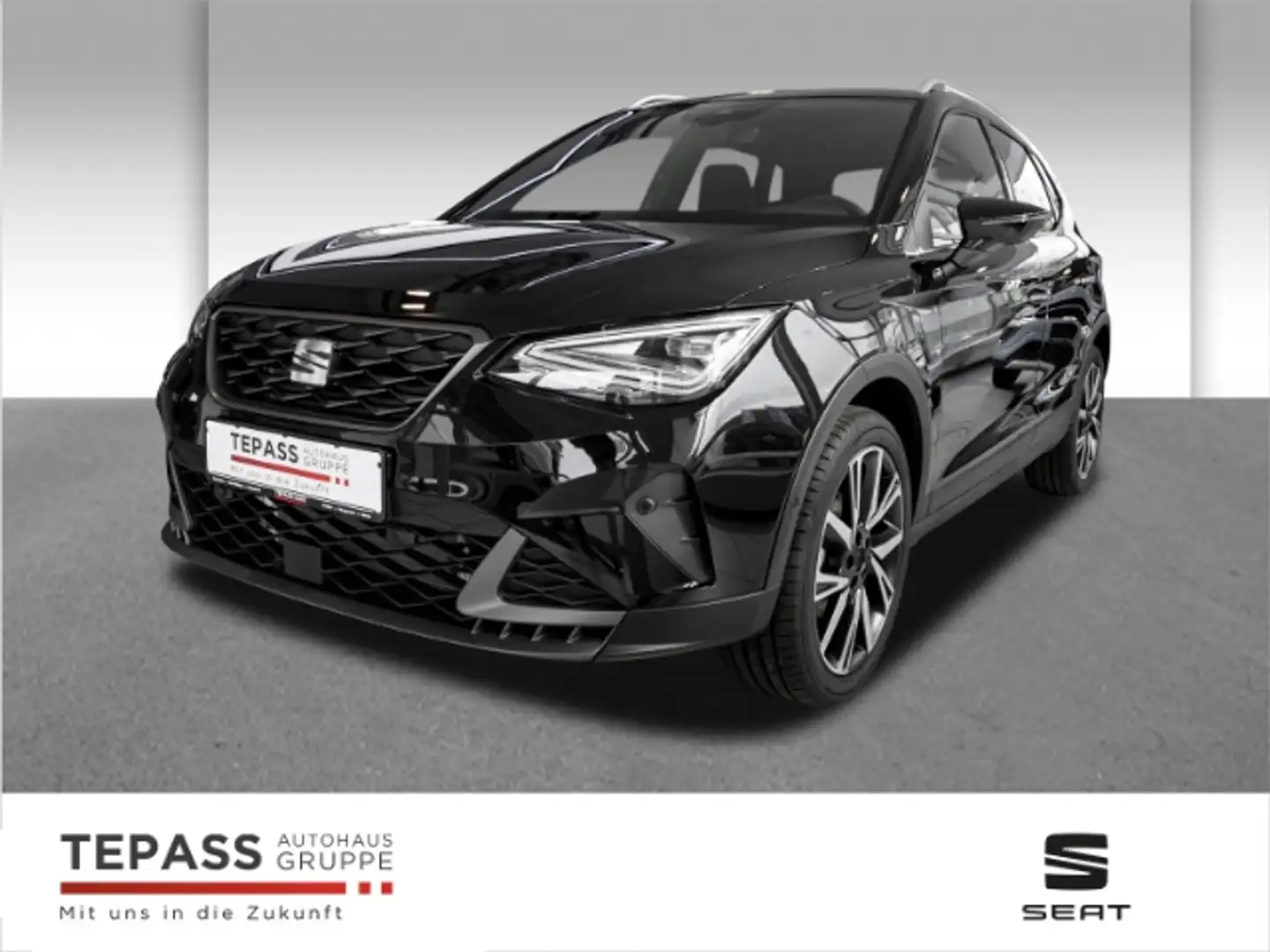 SEAT Arona 1.0 TSI FR LED NAVI SHZ PDC Zwart - 1