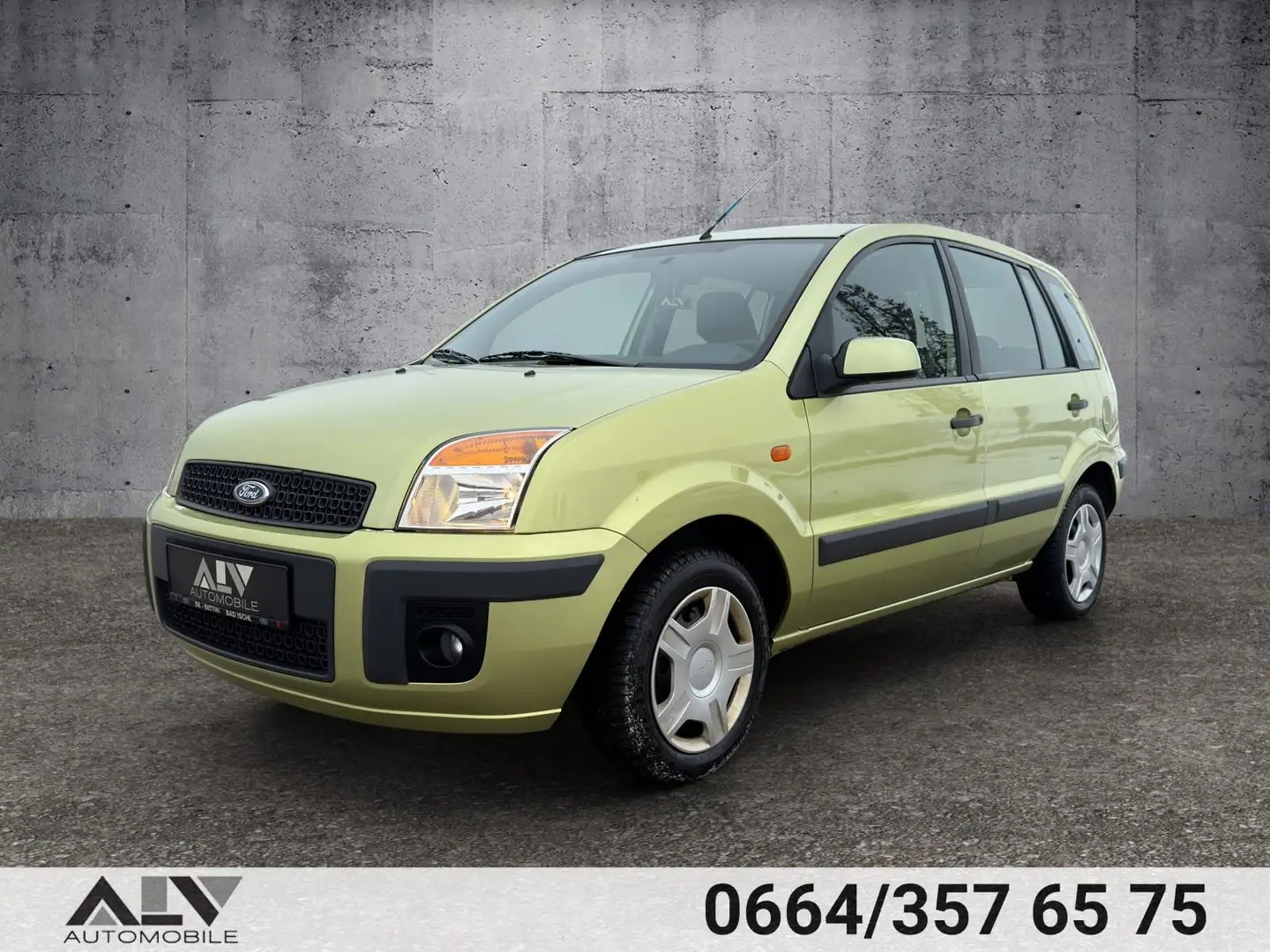 Ford Fusion Fun X 1,4 2.Besitz! Grün - 2