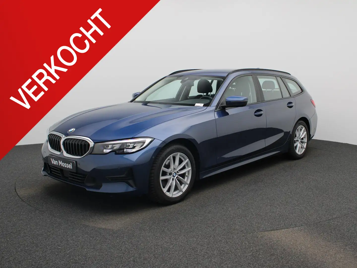 BMW 318 3 Reeks Touring 318dA (110 kW) LED | NAVI | CAMERA Bleu - 1