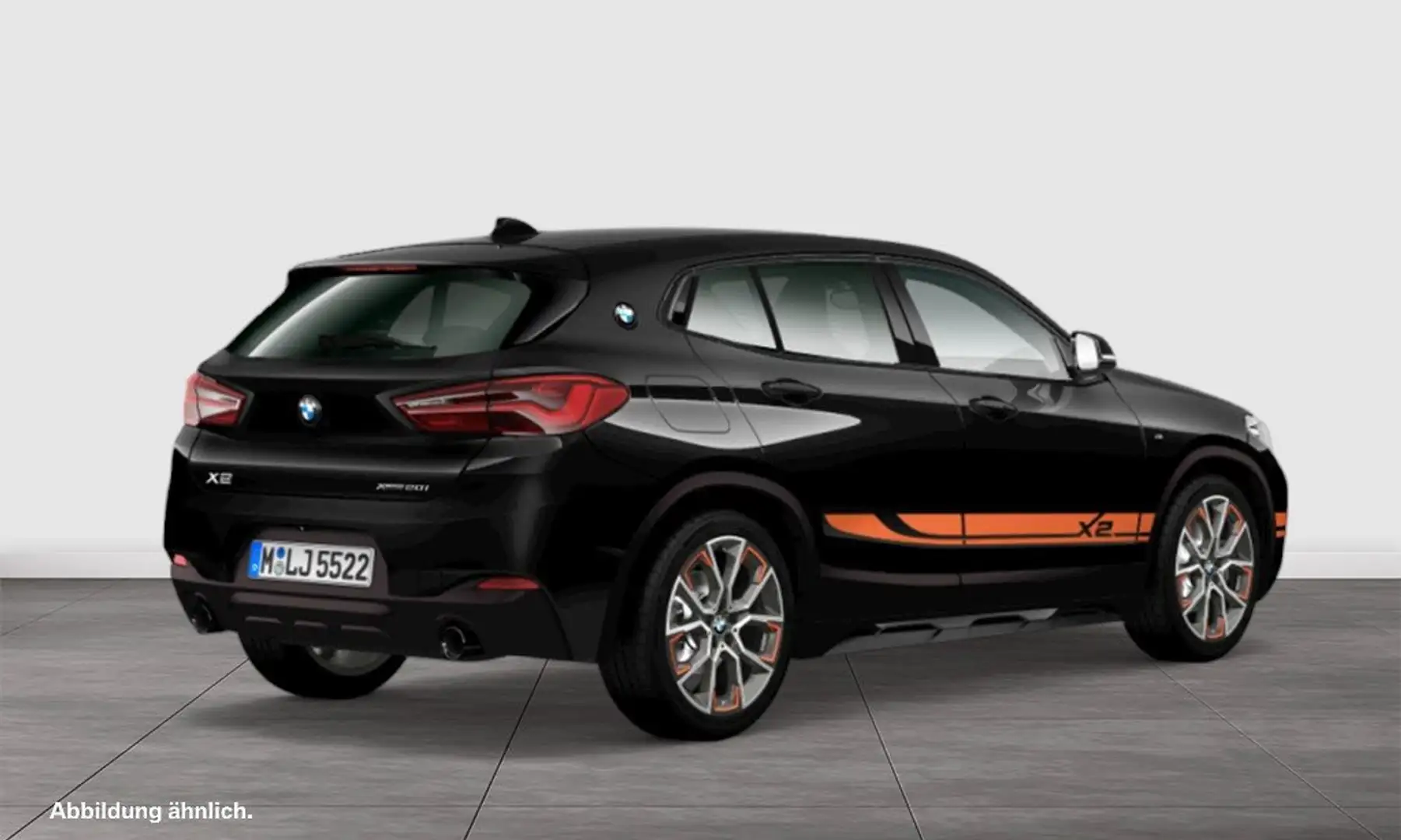BMW X2 xDrive20i HUD ACC RFK NAVI LED Sound Syst. Schwarz - 2