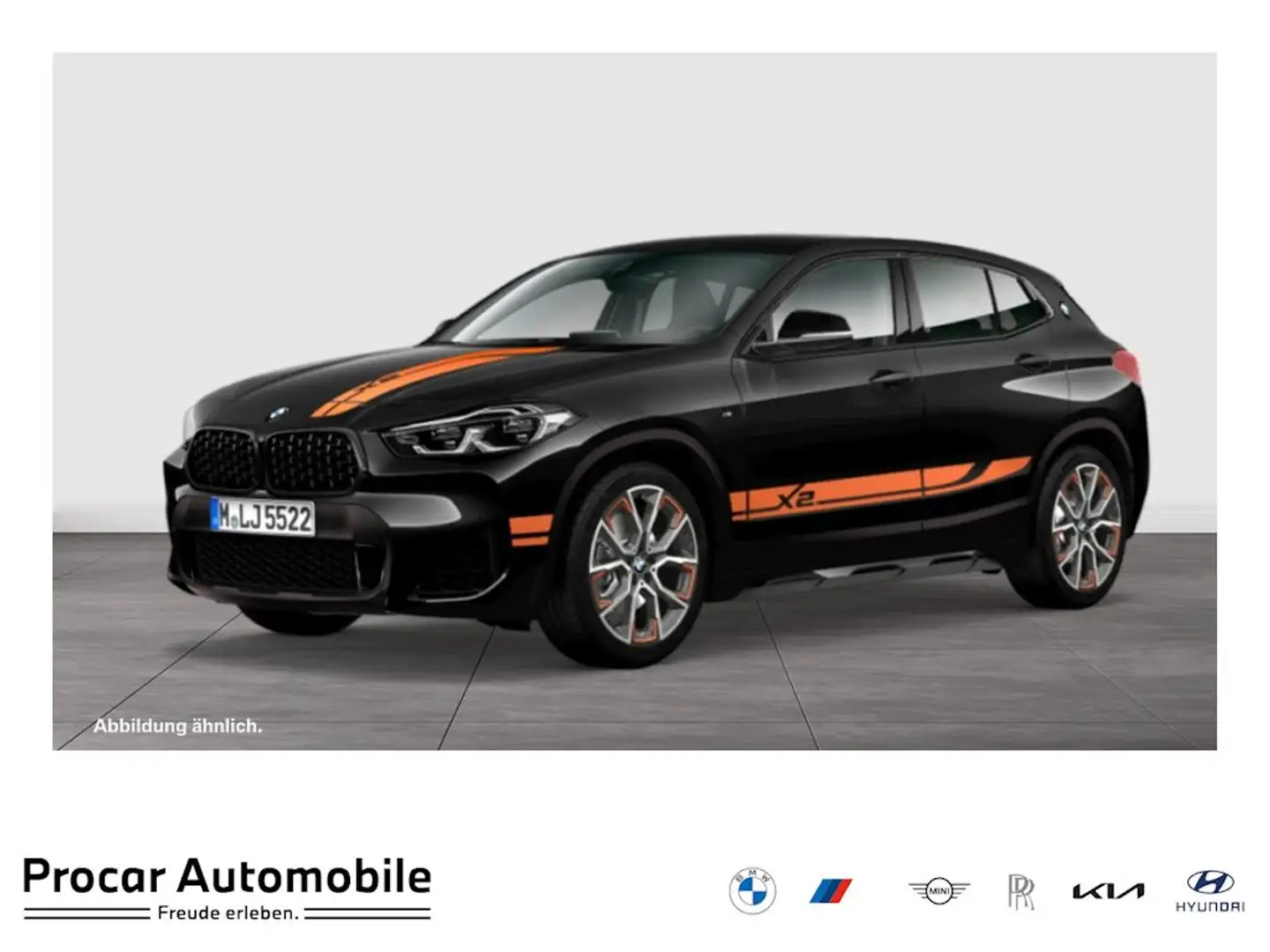 BMW X2 xDrive20i HUD ACC RFK NAVI LED Sound Syst. Schwarz - 1