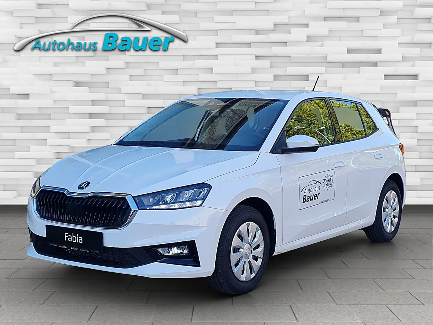 Skoda Fabia 1.0 TSI Essence Weiß - 1