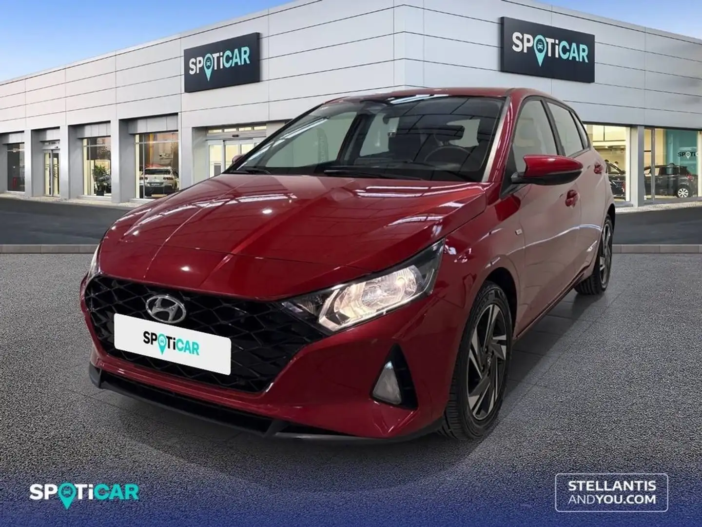 Hyundai i20 1.0 TGDI Klass 100 Rojo - 1