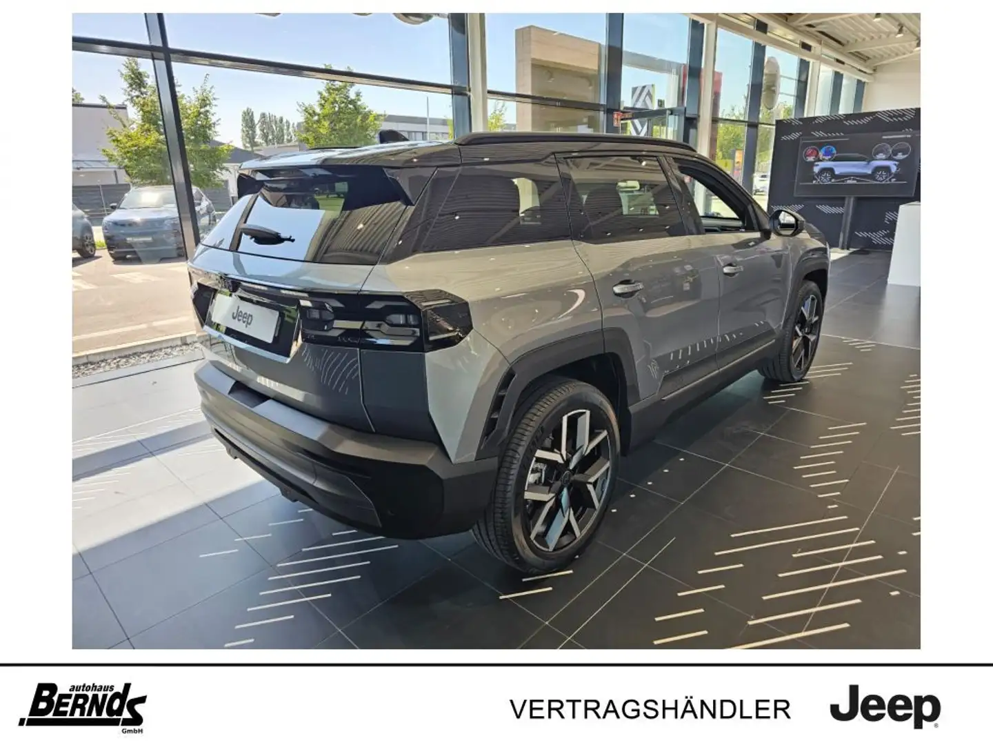 Jeep Compass 1.2 e-Hybrid First Edition GLASDACH PEMIUM KOMFORT Gri - 2