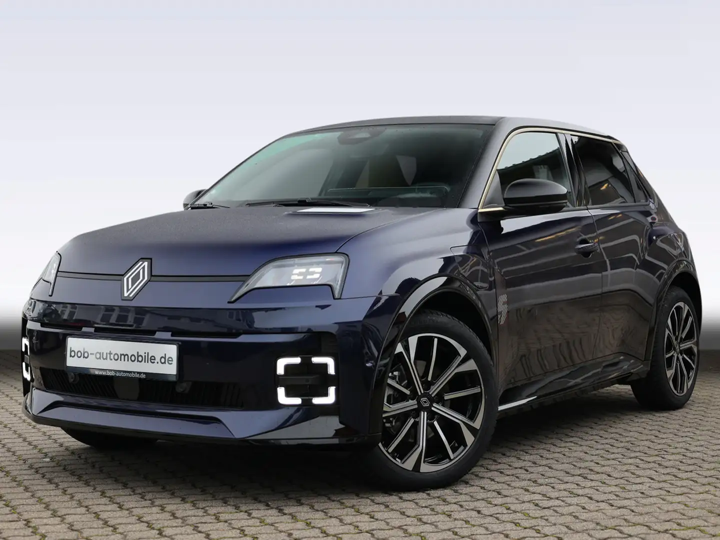Renault R 5 E-Tech Iconic Five 150 Comfort Range 8-fach bereift Blau - 1