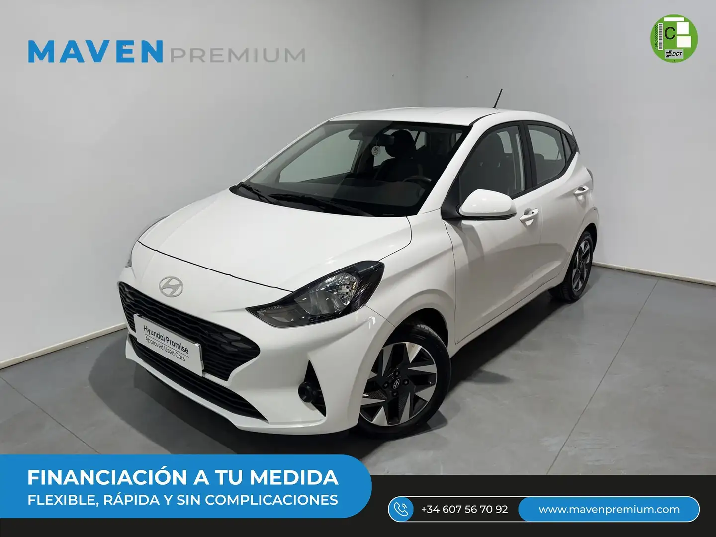 Hyundai i10 1.0 MPI Klass Blanc - 1